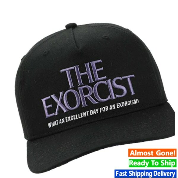 Academy Museum Store Merch The Exorcist Logo Curved Bill Snapback