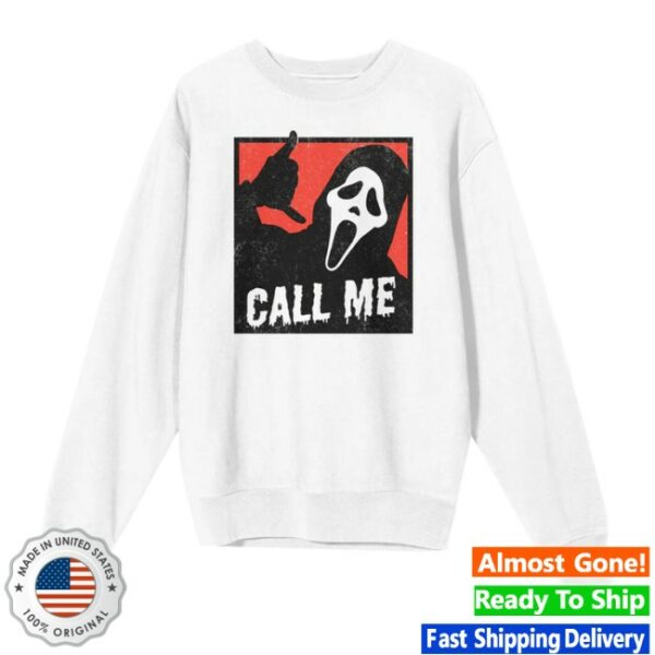 Academy Museum Store Merch Ghost Face Call Me Sweatshirt