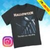 kenny rerun the 80s store merch halloween michael myers upstairs t shirt we