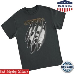 Rerun The 80S Store Merch Halloween Torn Mask T-Shirt