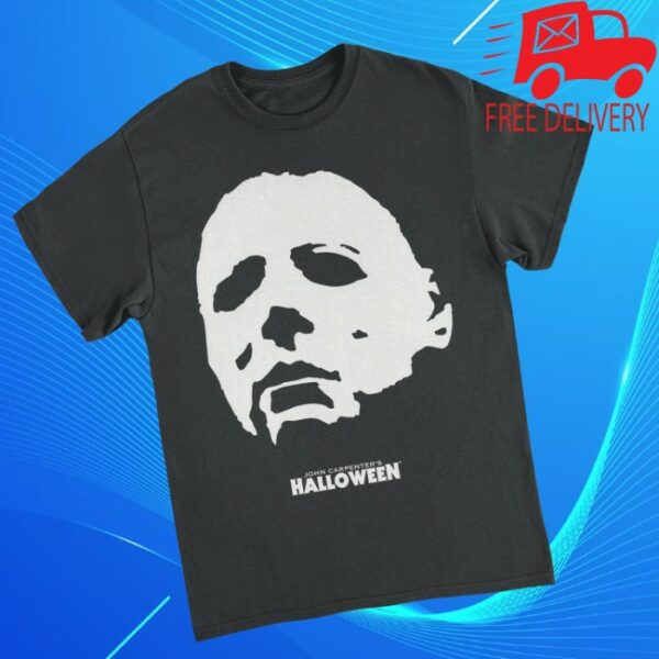 Rerun The 80S Store Merch Halloween Michael Myers Mask T-Shirt