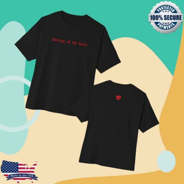 Luna Day Music Merch Store Hostage Of The Heart Tee
