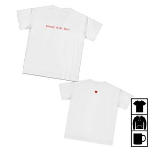 Luna Day Music Merch Store Hostage Of The Heart Tee