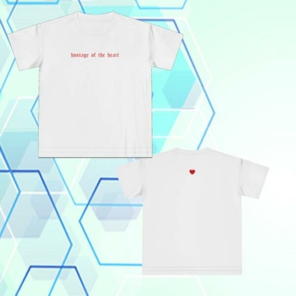 Luna Day Music Merch Store Hostage Of The Heart Tee