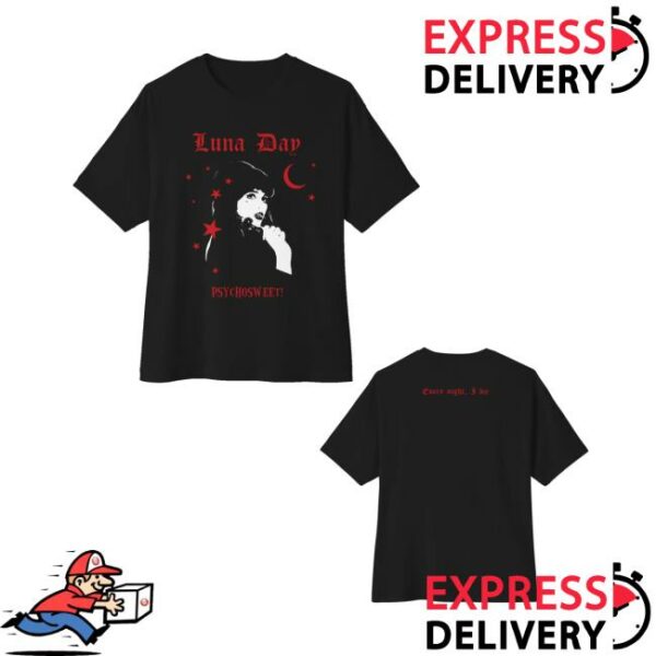 Luna Day Music Merch Store Psychosweet Tee