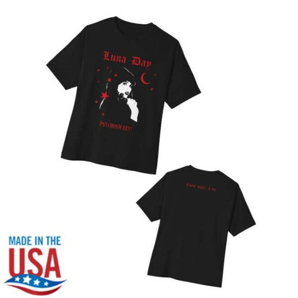 Luna Day Music Merch Store Psychosweet Tee