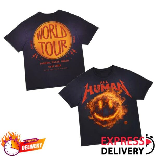 Future Rfrnce Merch All Human World Tour Tee