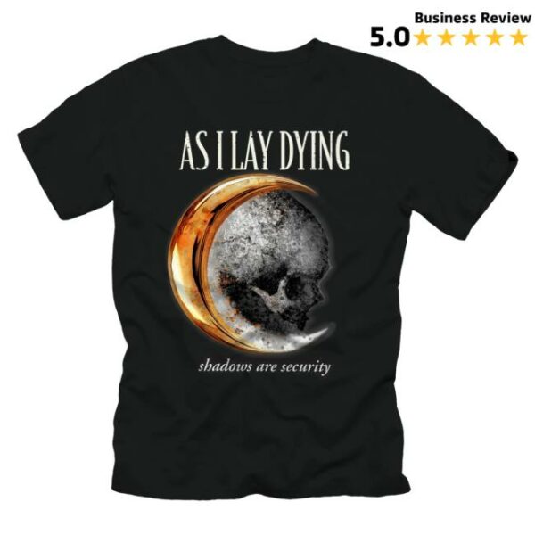 As I Lay Dying Store Merch Shadows Are Security Tee