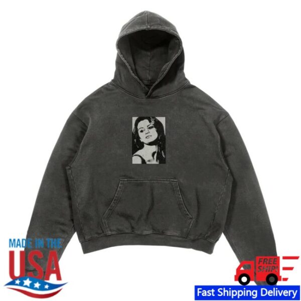 Selena Gomez Store Merch Revival Washed Photo Hoodie