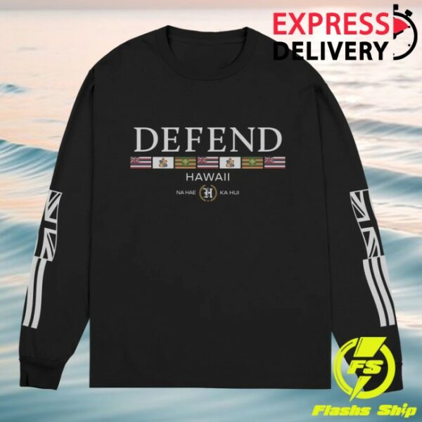 Defend Hawaii Store Merch Hae Hits Long Sleeve