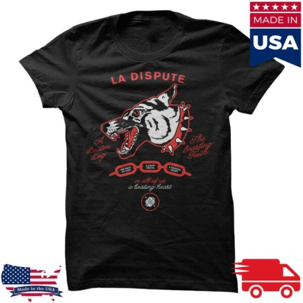 Hello Merch Store La Dispute Autofiction Dog T-Shirt