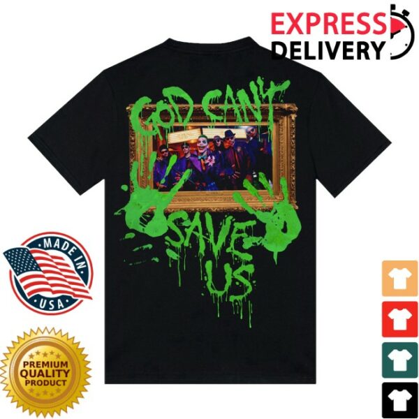Ice Nine Kills Merch Store God Can’t Save Us Shirt
