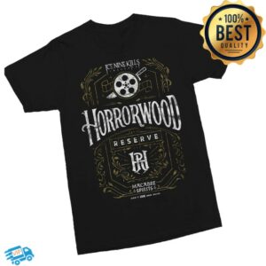 Ice Nine Kills Merch Store Horrorwood Reserve Black Tee