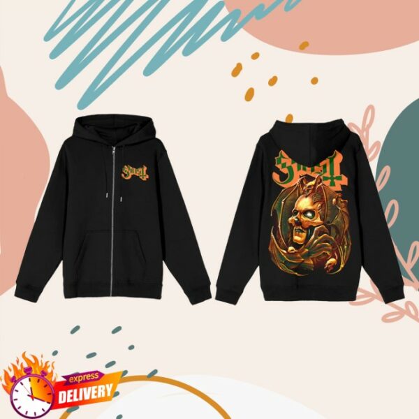 Ghost Store Merch Feeders On Zip Hoodie