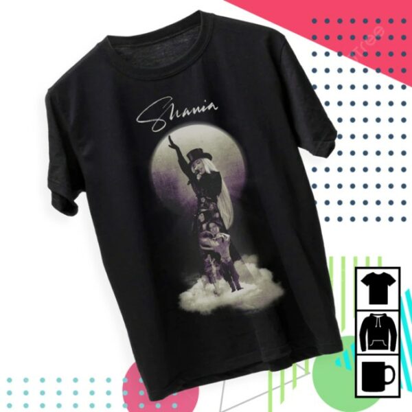 Shania Twain Official Store Merch 60 Years Of Shania X Manuel Tee