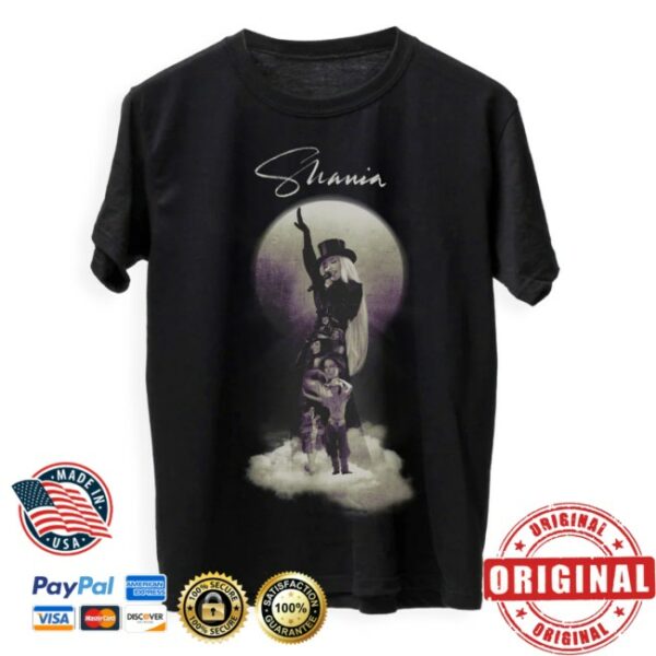Shania Twain Official Store Merch 60 Years Of Shania X Manuel Tee