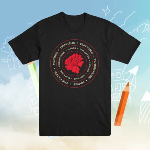 Hadestown Store Merch Hadestown Names Tee