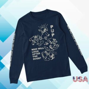 Pup The Band Store Merch Furbaby Frolic Longsleeve T-Shirt