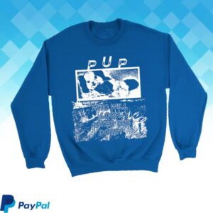 Pup The Band Store Merch The Desolation Of Dog Crewneck Sweatshirt