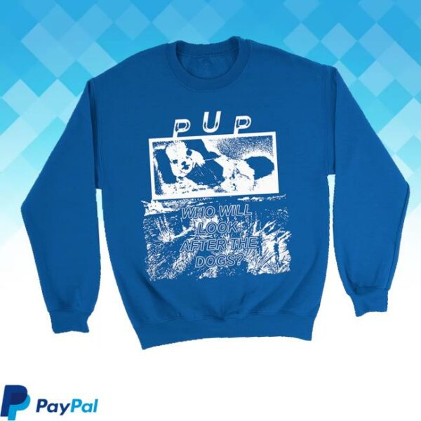 Pup The Band Store Merch The Desolation Of Dog Crewneck Sweatshirt