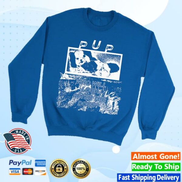 Pup The Band Store Merch The Desolation Of Dog Crewneck Sweatshirt