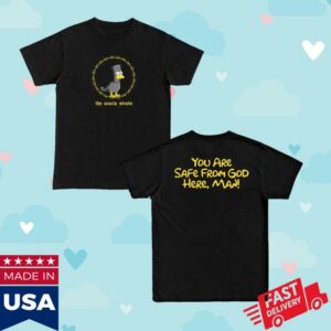 Youaresafefromgodhere Merch Store Bart Halloween Shirt