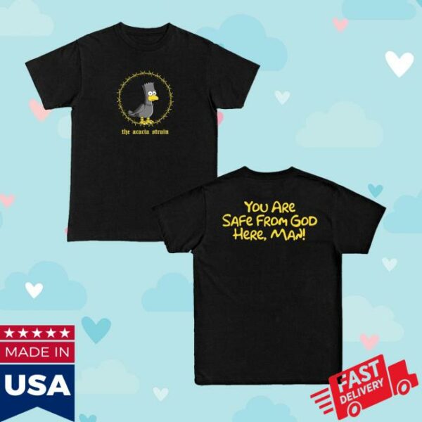 Youaresafefromgodhere Merch Store Bart Halloween Shirt