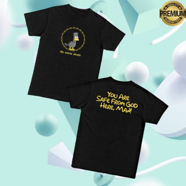 Youaresafefromgodhere Merch Store Bart Halloween Shirt
