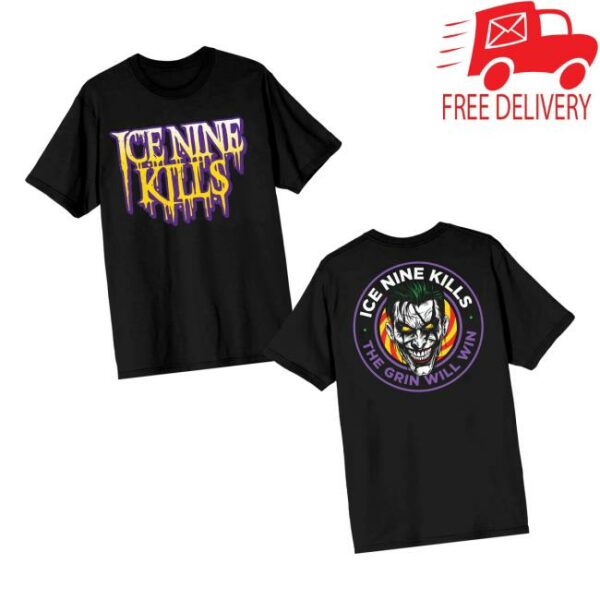 Ice Nine Kills Merch Store Psycho’s Only Grin Will Win Tee