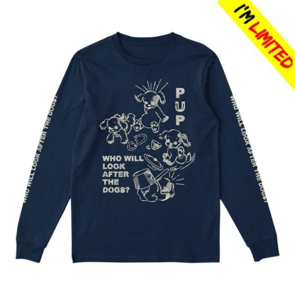 Pup The Band Merch Store Furbaby Frolic Longsleeve T-Shirt