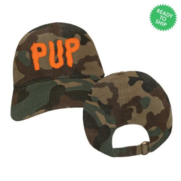 Pup The Band Merch Store Pup Wavy Logo Father Hat
