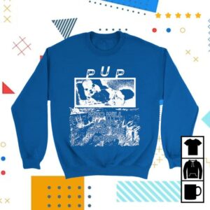 Pup The Band Merch Store The Desolation Of Dog Crewneck Sweatshirt