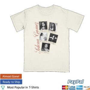 Selena Gomez Merch Store Revival Polaroid T-Shirt