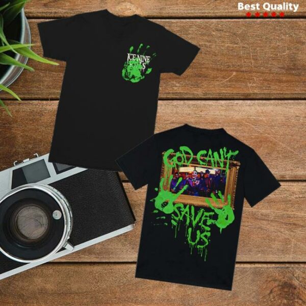 Ink Merch Store God Can’t Save Us Tee