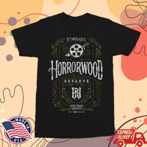 Ink Merch Store Horrorwood Reserve Black Tee
