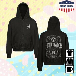 Ink Merch Store Horrorwood Reserve Zip Hoodie
