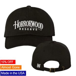 Ink Merch Store Horrorwood Reserve Black Cap