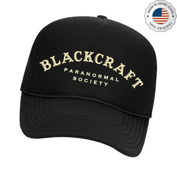 Blackcraftcult Merch Store Paranormal Society Trucker Hat
