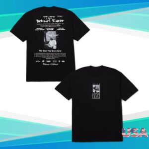 Huf Worldwide Merch Store Huf X J Dilla Detroits Finest T-Shirt