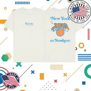 New York Or Nowhere Merch Store Knicks Give And Go T-Shirt