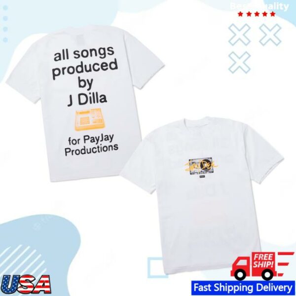 Huf Worldwide Merch Store Huf X J Dilla Pay Jay T-Shirt