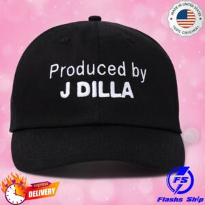 Huf Worldwide Merch Store Huf X J Dilla Snapback Hat Black