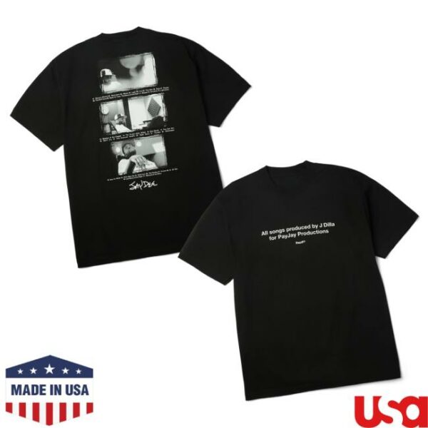Huf Worldwide Merch Store Huf X J Dilla Studio T-Shirt