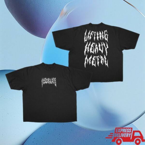 The Yourlife Gym Store Merch Metal Logo Tee
