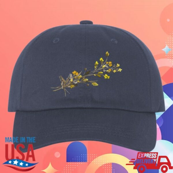 The Yourlife Gym Store Merch Flower Navy Hat