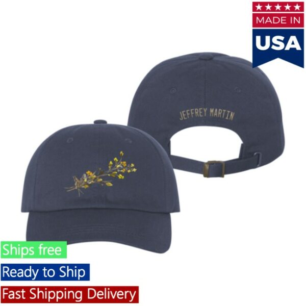 The Yourlife Gym Store Merch Flower Navy Hat