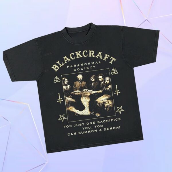 Blackcraftcult Store Merch Paranormal Seance T-Shirt
