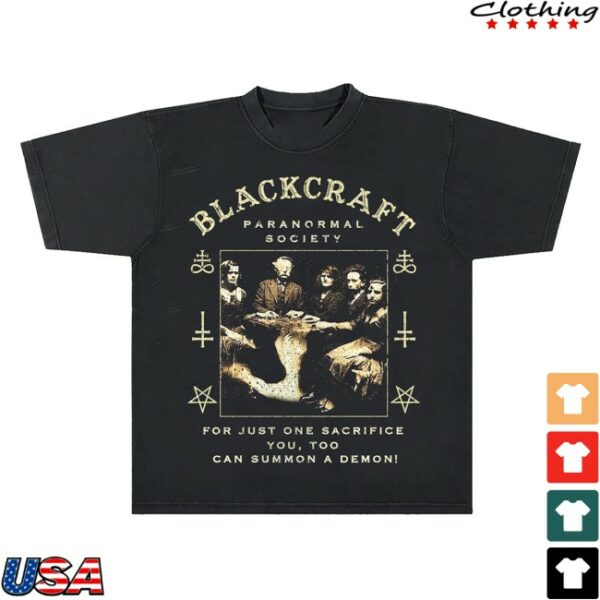 Blackcraftcult Store Merch Paranormal Seance T-Shirt