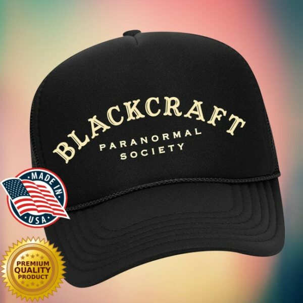 Blackcraftcult Store Merch Paranormal Society Trucker Hat