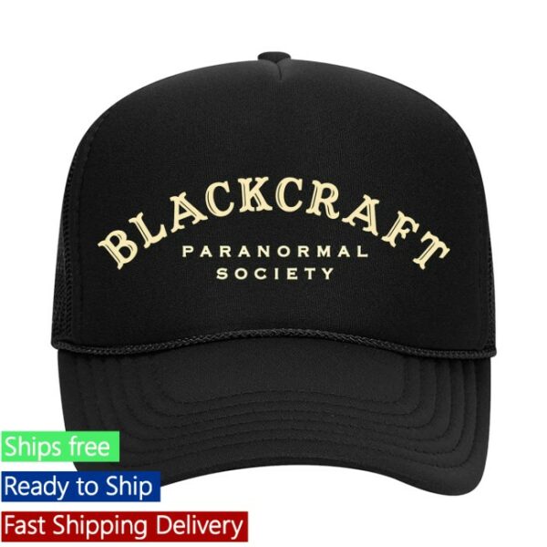 Blackcraftcult Store Merch Paranormal Society Trucker Hat